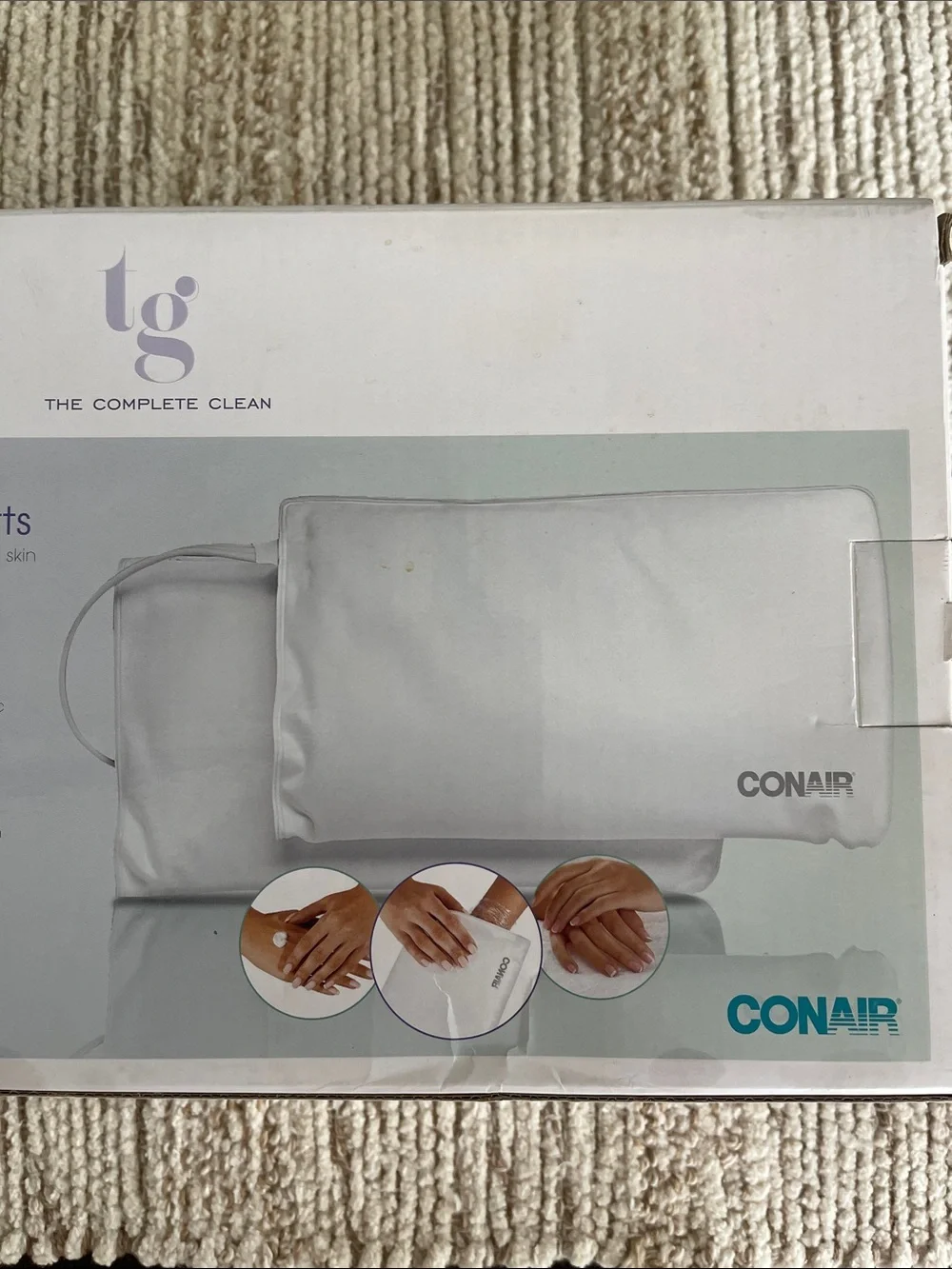 Conair‎ True Glow Spa Heated Beauty Mitts NEW in Box